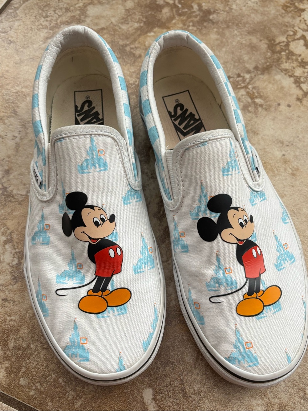 VANS Disney Parks 50th Anniversary Mickey Mouse SlipOn Classic Sneaker